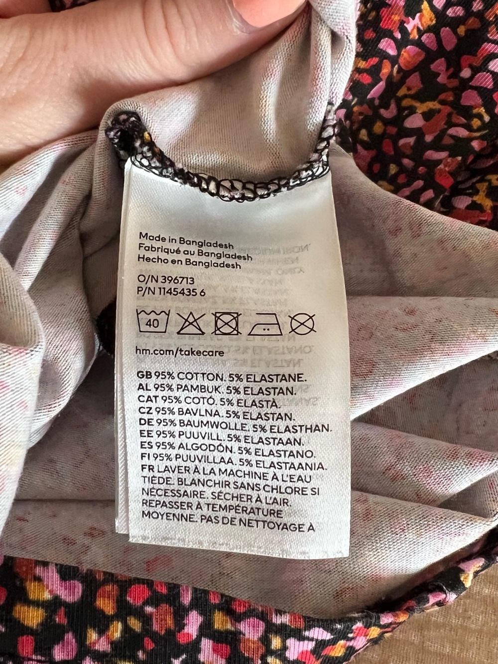 H&M MAMA Maternity Knot-detail nursing dress - Picture 5 of 5